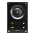 Turbine IP Intercom Station, 2 call buttons with digital display, 10W speaker, IK08 rated